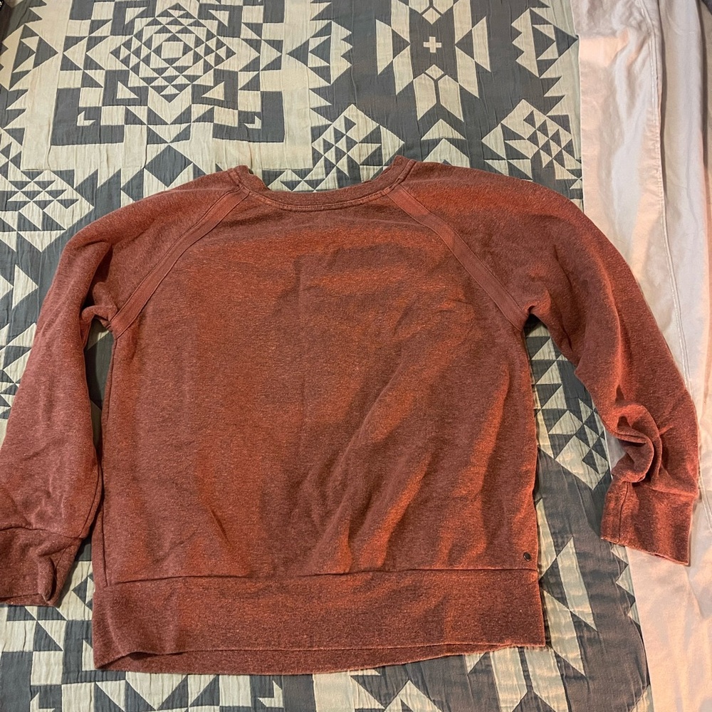 Women's Prana Rust Sweater
